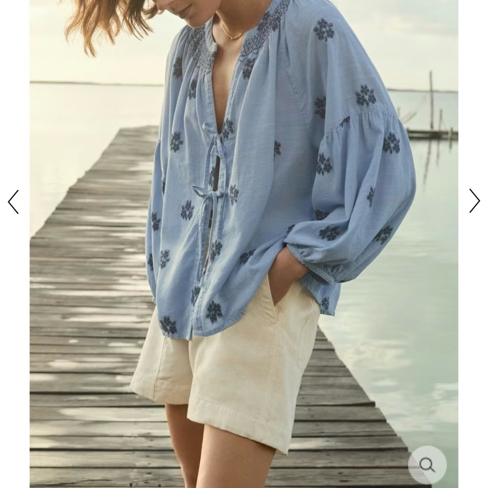 NWT WRAP London blouse 100% cotton size 4 original price $198 new with tag - Picture 8 of 8